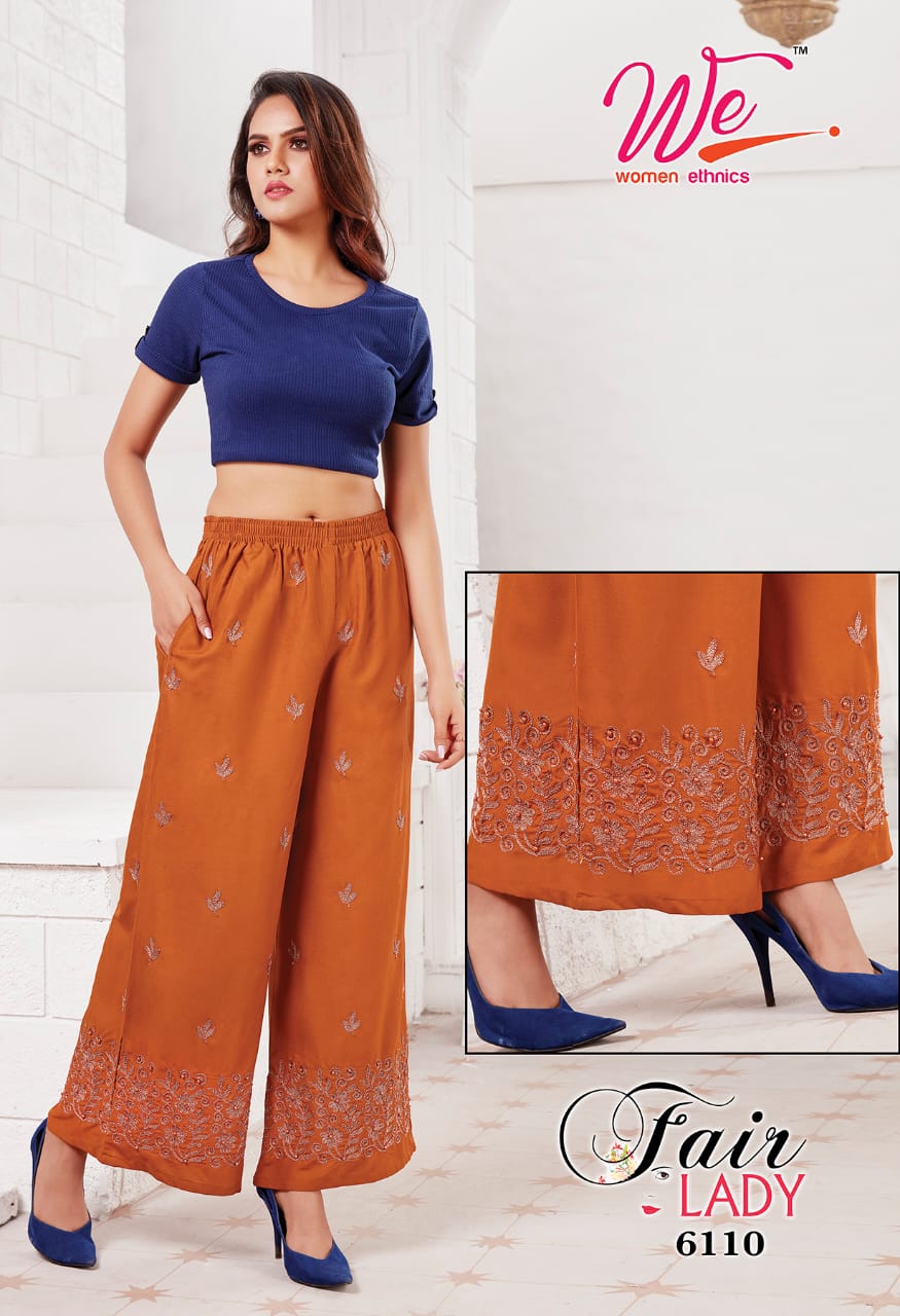 Fair Lady By We Western Palazzo Pants Catalog